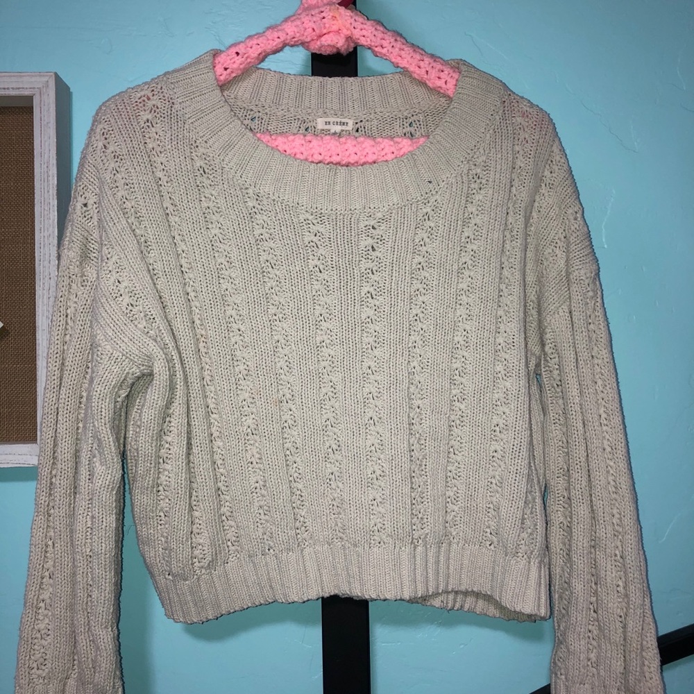 Beige sweater